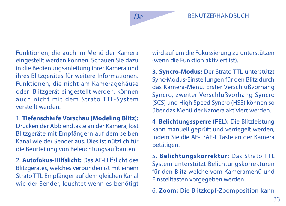 Phottix Strato TTL for Canon User Manual | Page 33 / 167