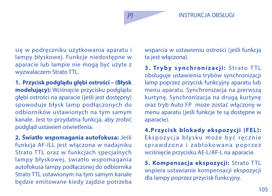 Phottix Strato TTL for Nikon User Manual | Page 105 / 160