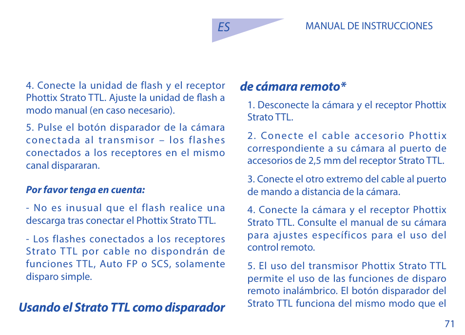 Phottix Strato TTL for Nikon User Manual | Page 71 / 160