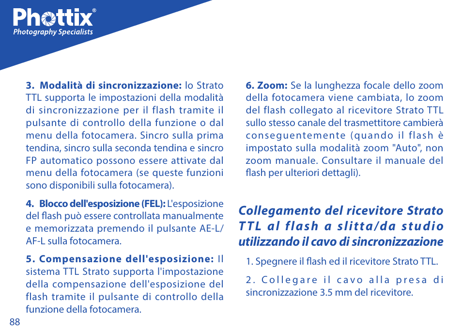Phottix Strato TTL for Nikon User Manual | Page 88 / 160