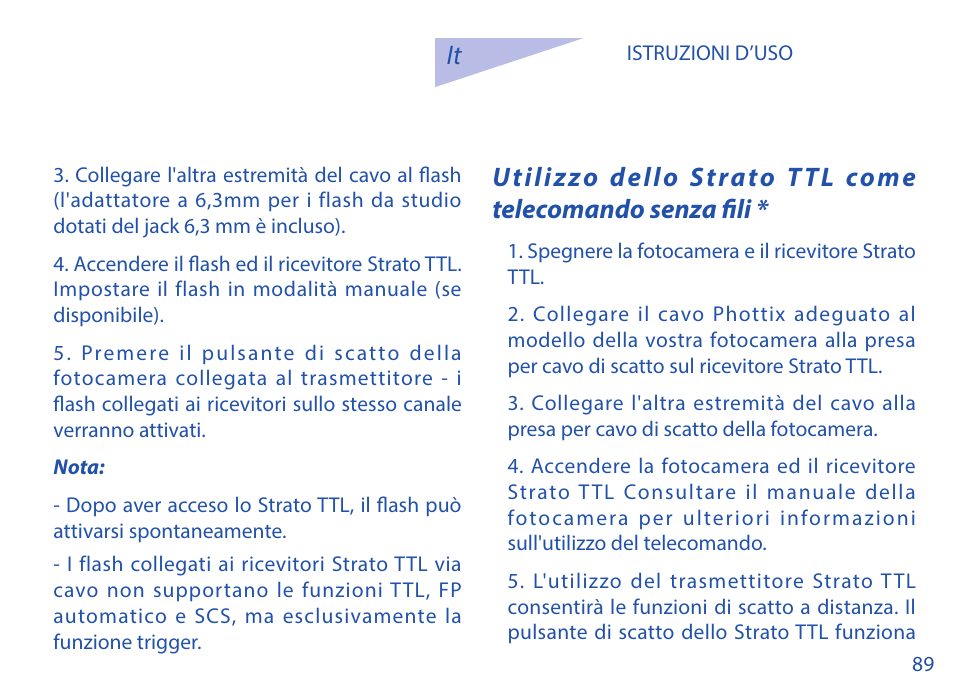 Phottix Strato TTL for Nikon User Manual | Page 89 / 160