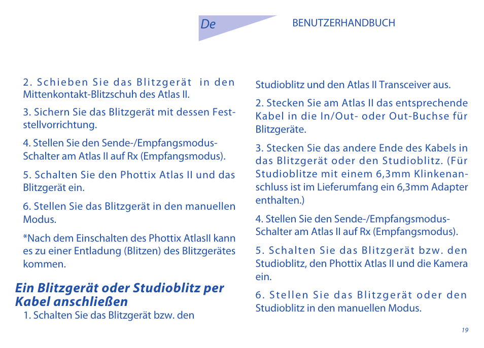 Phottix Atlas II User Manual | Page 19 / 94