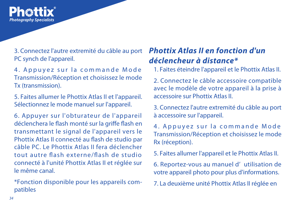 Phottix Atlas II User Manual | Page 34 / 94