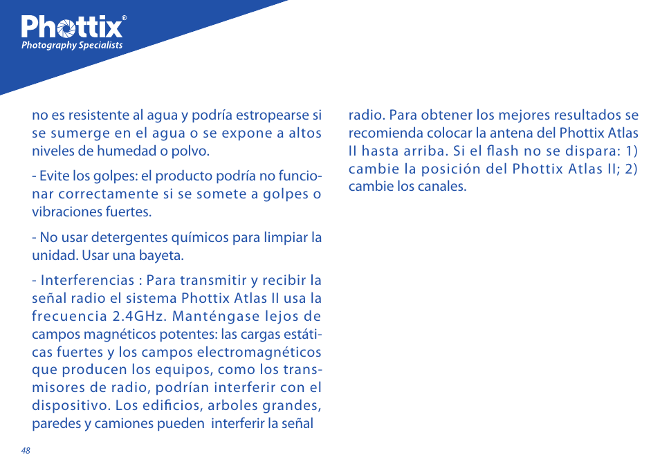 Phottix Atlas II User Manual | Page 48 / 94