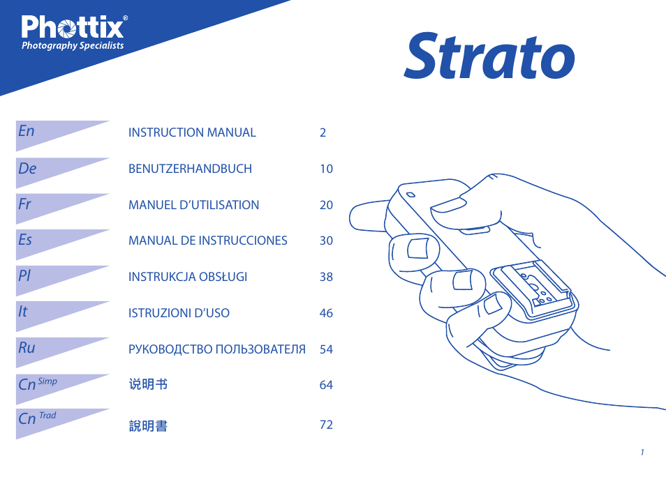 Phottix Strato User Manual | 80 pages