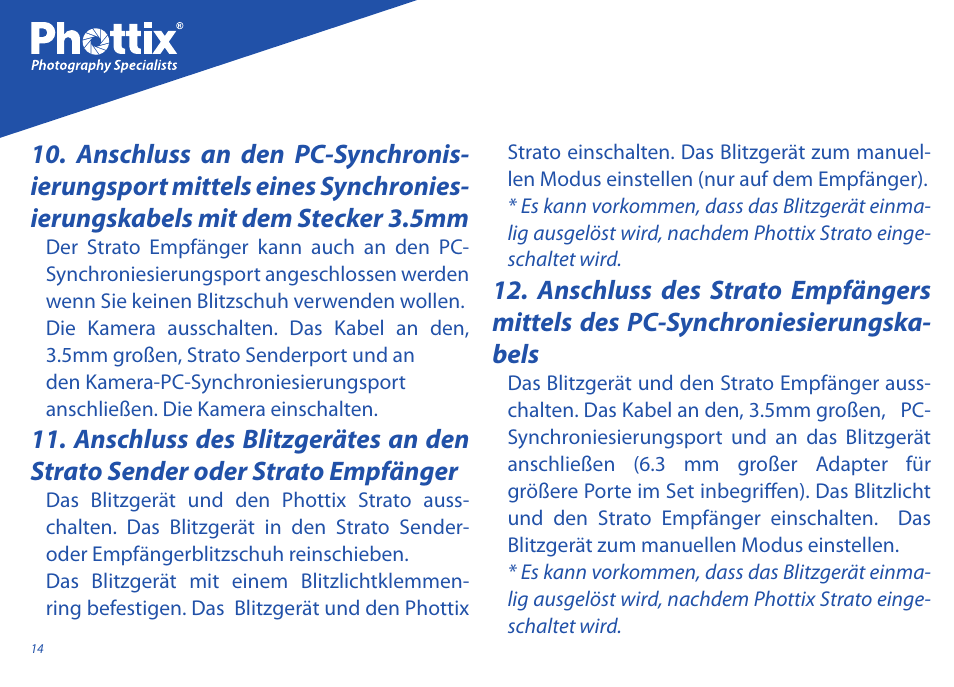 Phottix Strato User Manual | Page 14 / 80