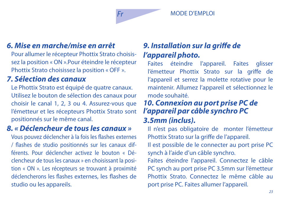 Phottix Strato User Manual | Page 23 / 80