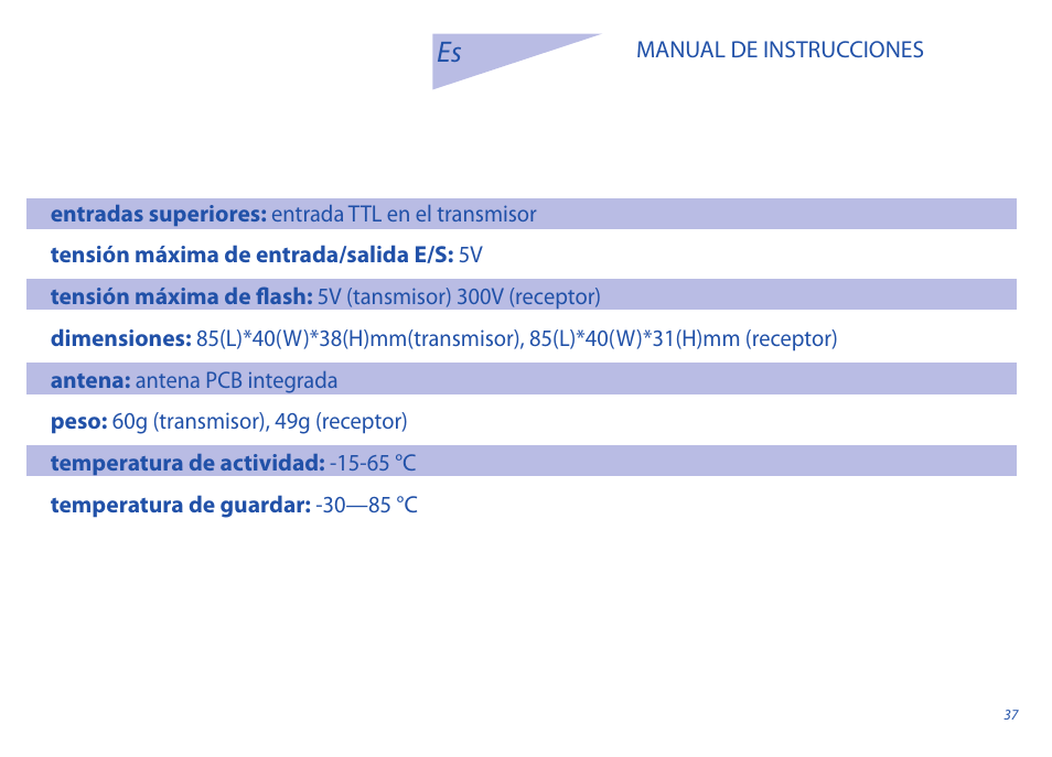 Phottix Strato User Manual | Page 37 / 80