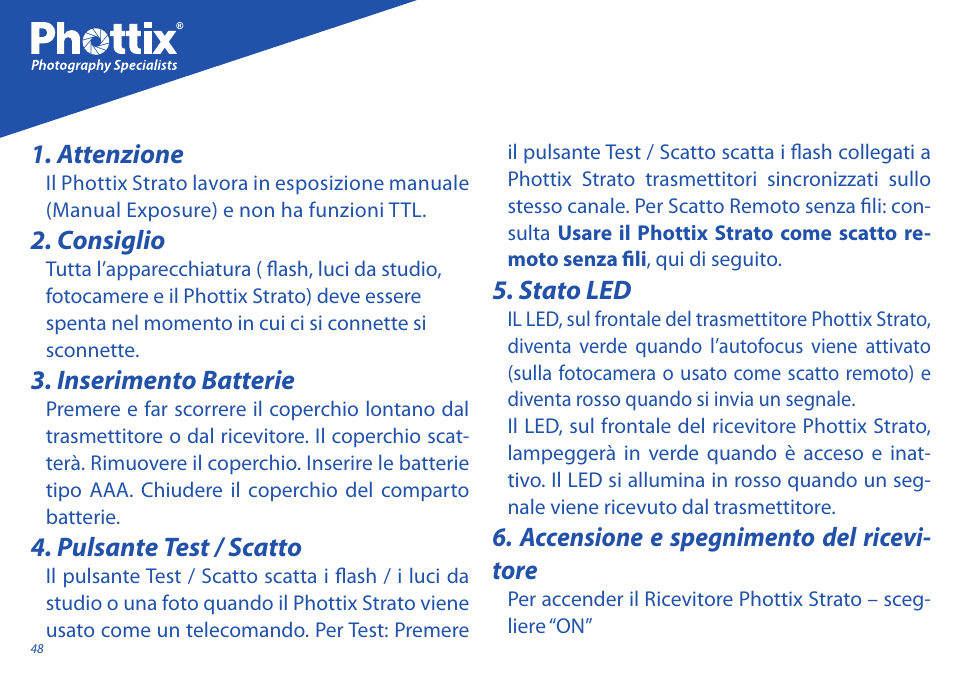 Phottix Strato User Manual | Page 48 / 80