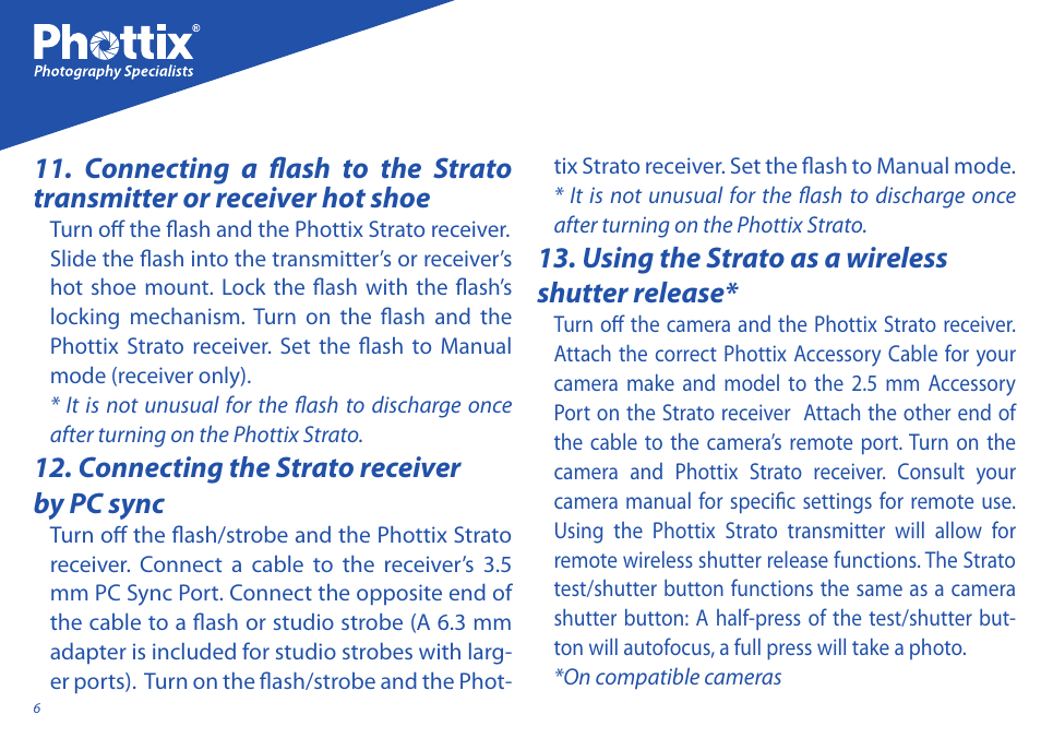 Phottix Strato User Manual | Page 6 / 80