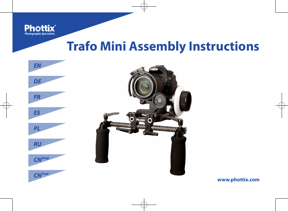 Phottix Trafo Mini User Manual | 26 pages