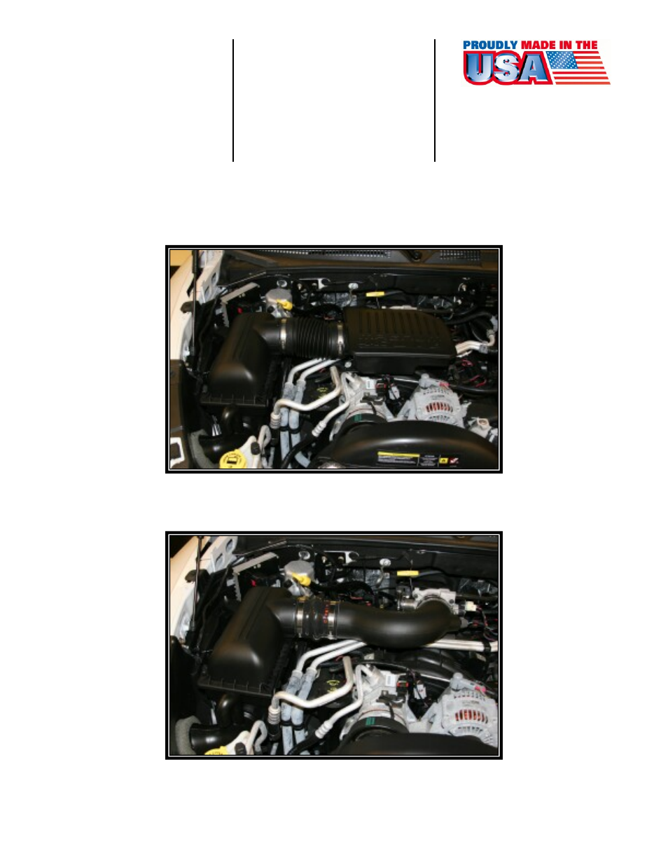 Before, After | Airaid 300-765 User Manual | Page 3 / 4