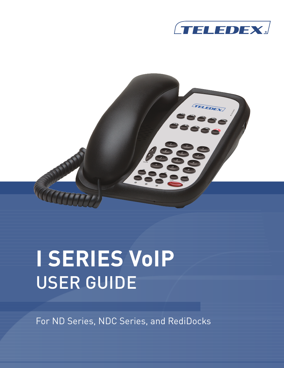 Teledex I Series User Manual | 30 pages