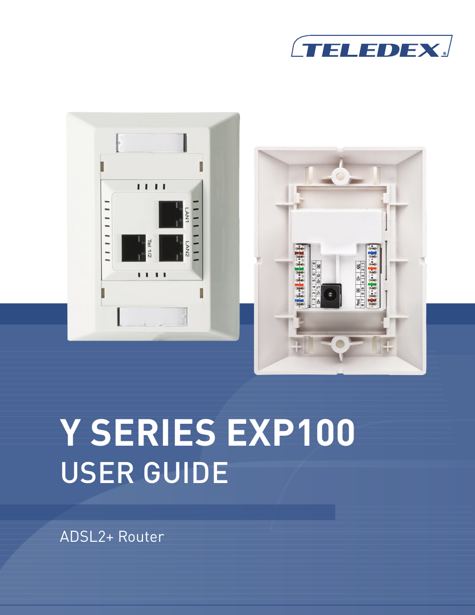 Teledex Y Series User Manual | 22 pages