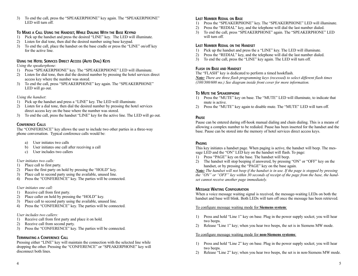 Teledex CL Series User Manual | Page 18 / 26