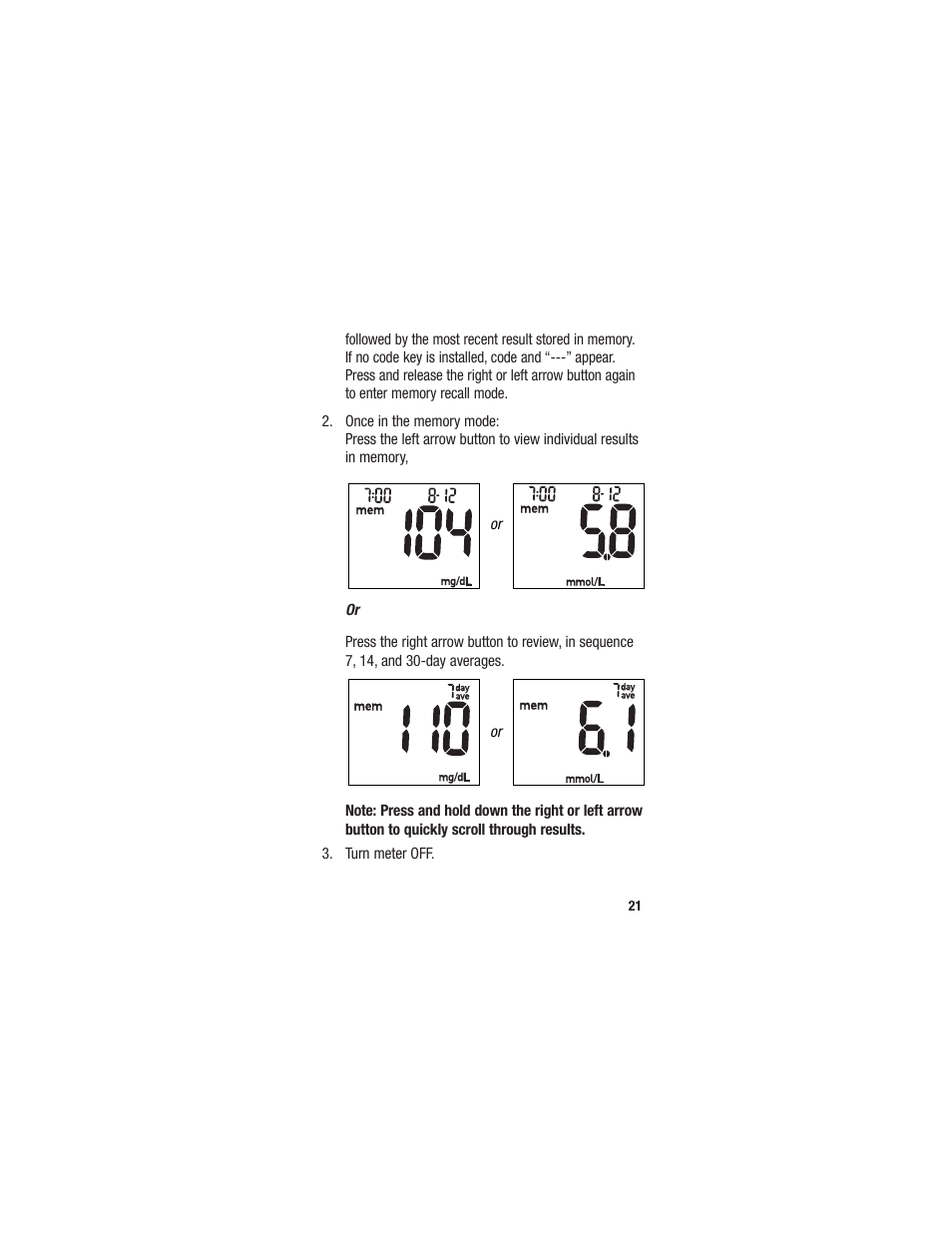 Accu-Chek Sensor User Manual | Page 31 / 63