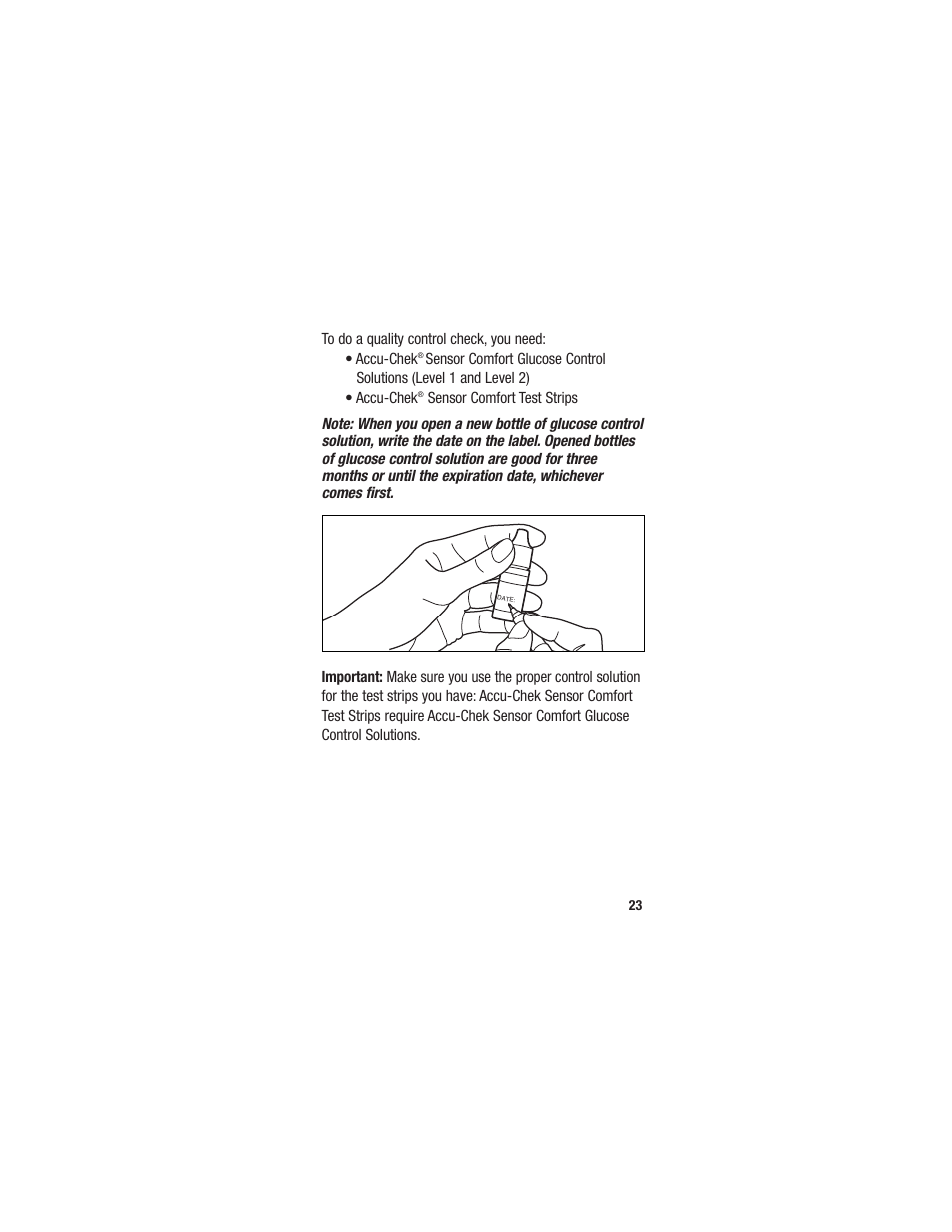 Accu-Chek Sensor User Manual | Page 33 / 63