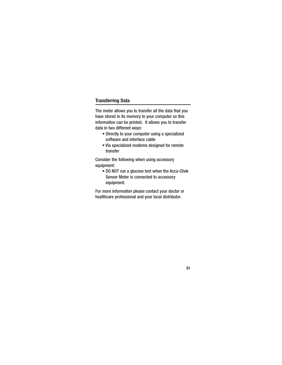 Accu-Chek Sensor User Manual | Page 41 / 63