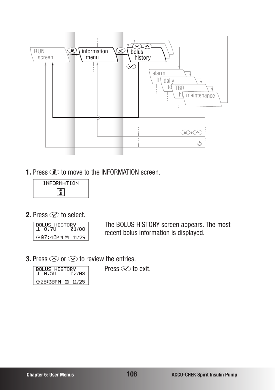 Accu-Chek insulin pump User Manual | Page 109 / 200