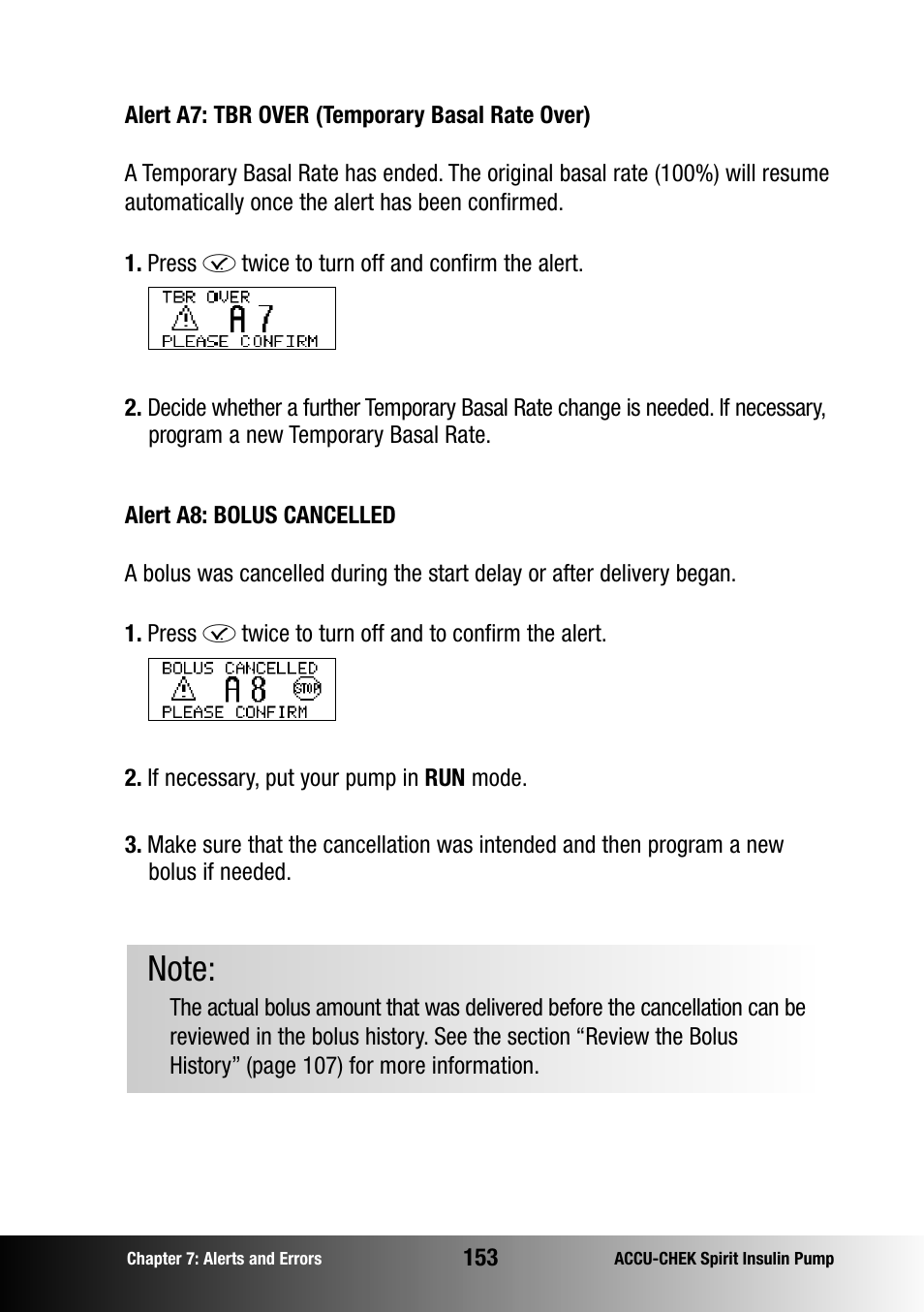 Accu-Chek insulin pump User Manual | Page 154 / 200