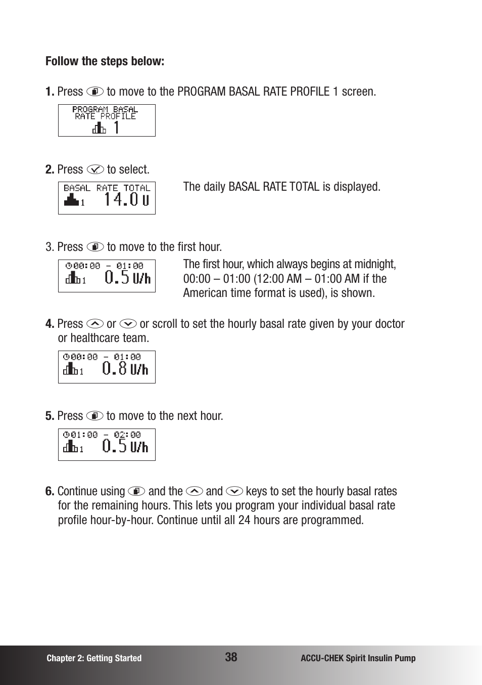 Accu-Chek insulin pump User Manual | Page 39 / 200