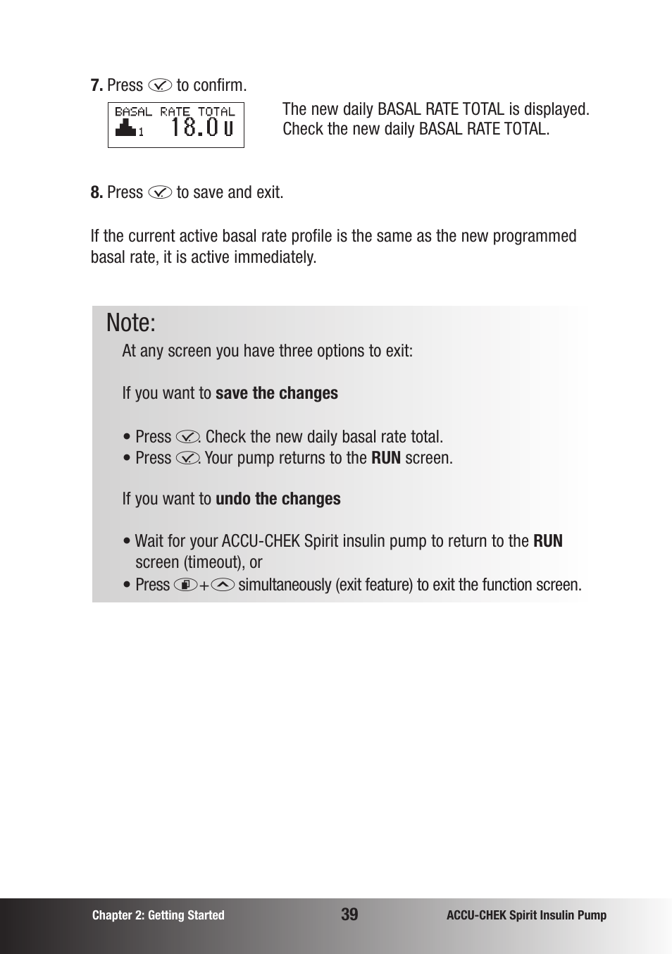 Accu-Chek insulin pump User Manual | Page 40 / 200
