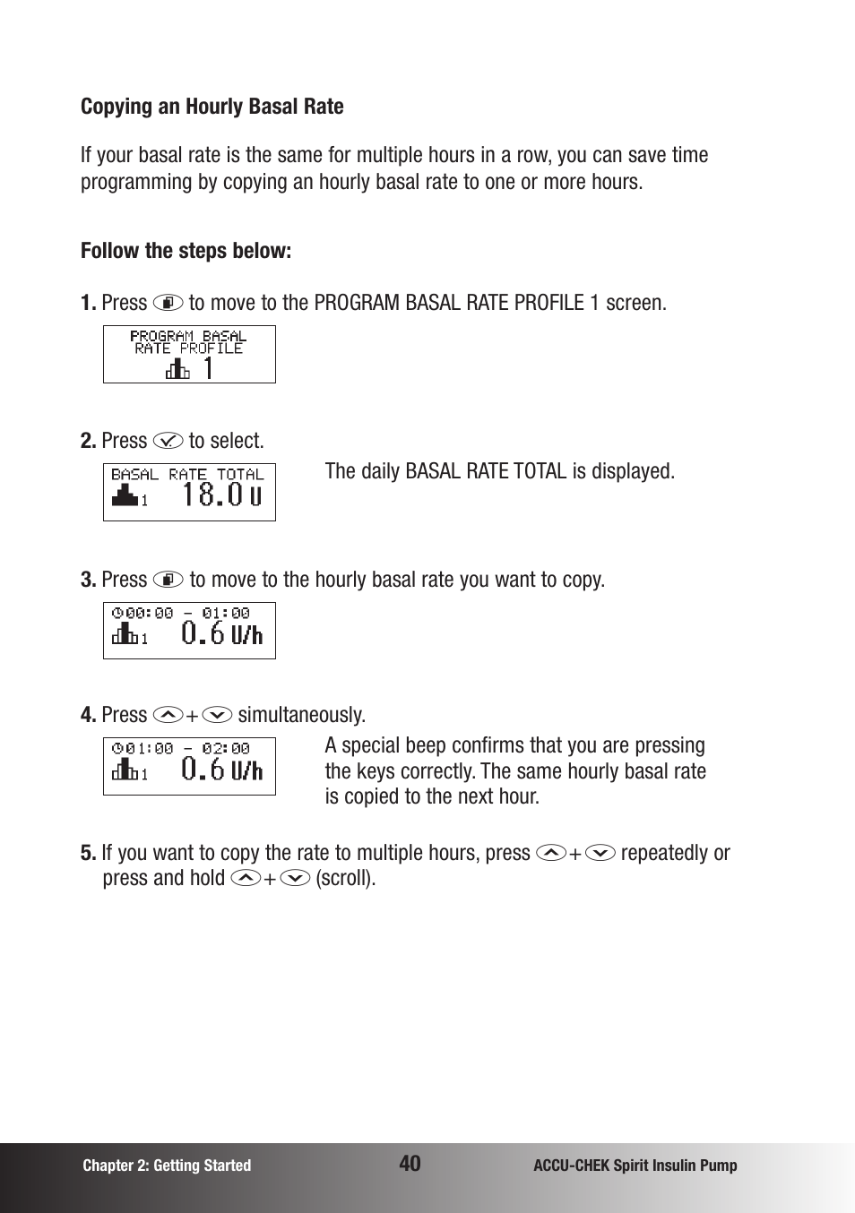 Accu-Chek insulin pump User Manual | Page 41 / 200