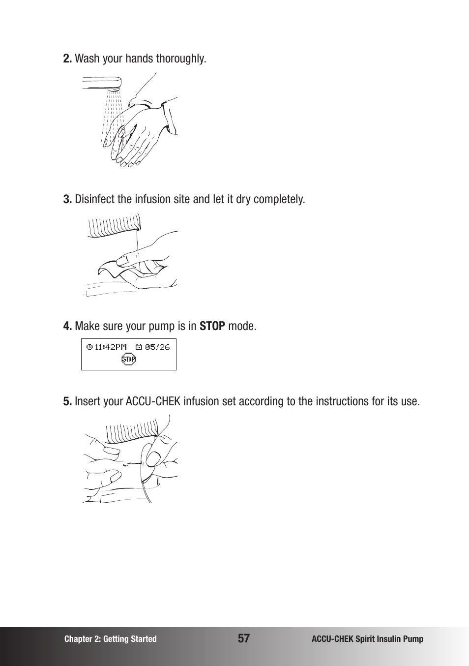 Accu-Chek insulin pump User Manual | Page 58 / 200
