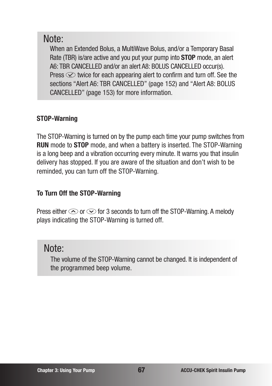 Accu-Chek insulin pump User Manual | Page 68 / 200