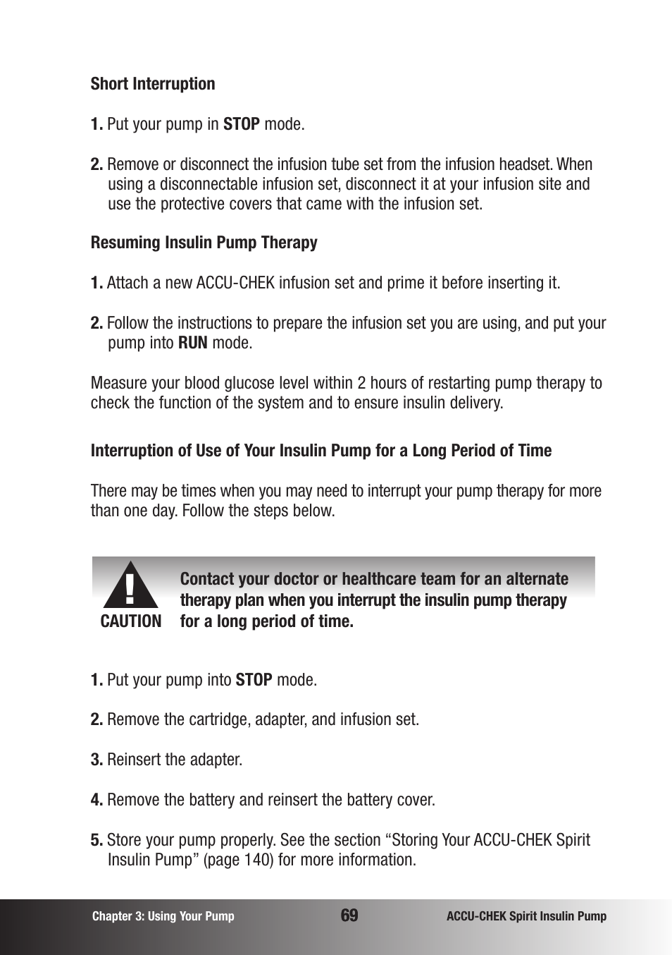 Accu-Chek insulin pump User Manual | Page 70 / 200