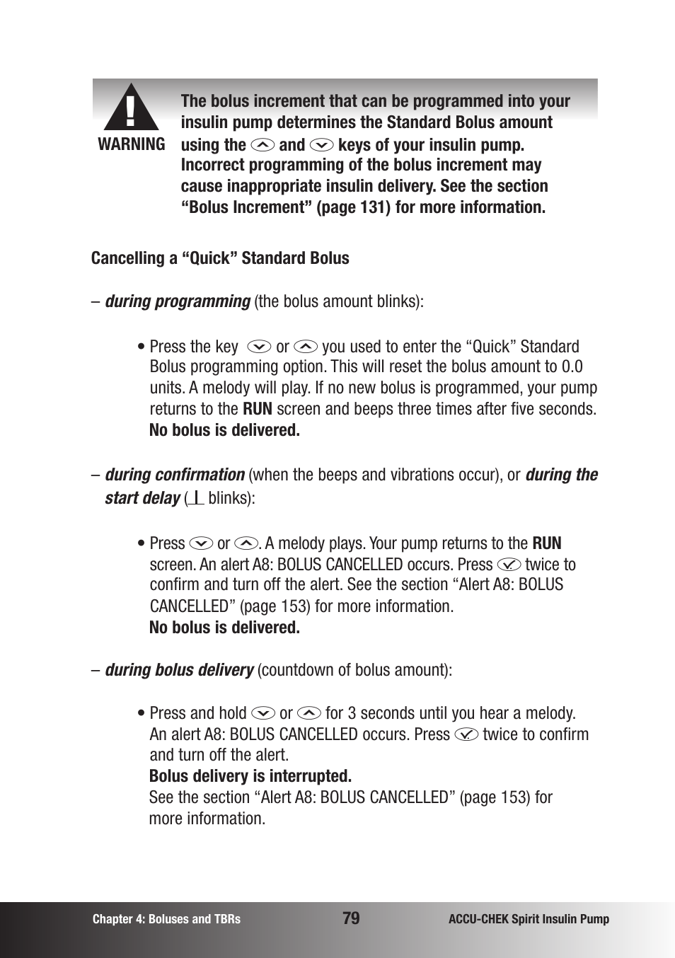 Accu-Chek insulin pump User Manual | Page 80 / 200