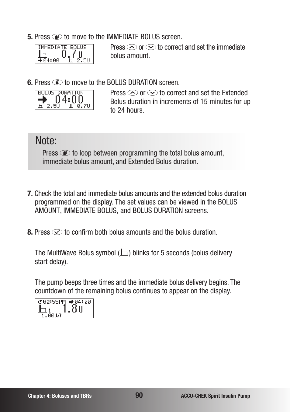 Accu-Chek insulin pump User Manual | Page 91 / 200