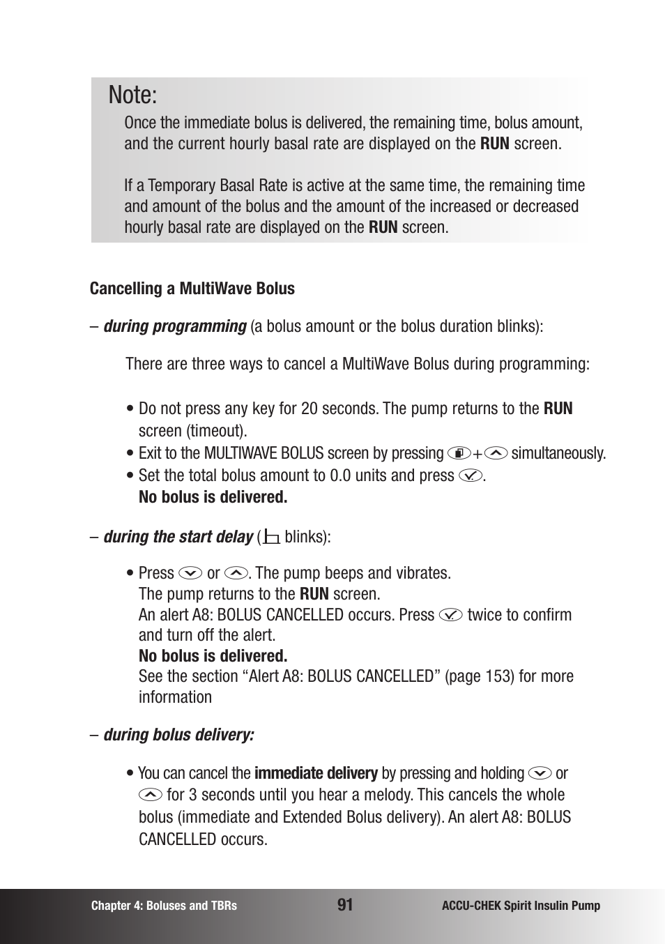 Accu-Chek insulin pump User Manual | Page 92 / 200