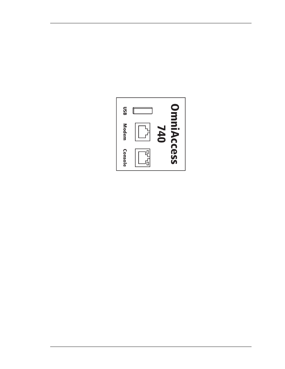 Ports on the front panel 23, Beta, Omniaccess 740 | Alcatel-Lucent OMNIACCESS 740 User Manual | Page 31 / 92