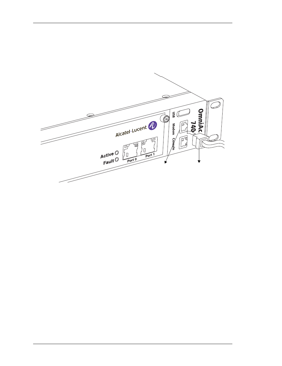 Connecting through external network, Connecting through external network 54, Beta | Alcatel-Lucent OMNIACCESS 740 User Manual | Page 62 / 92