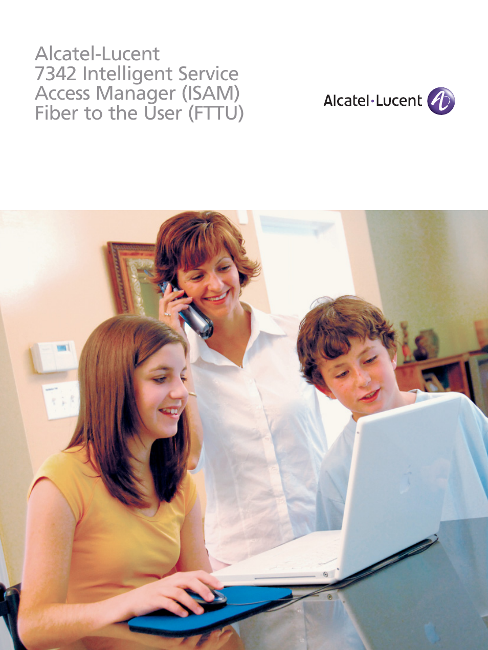 Alcatel-Lucent 7342 ISAM FTTU User Manual | 12 pages