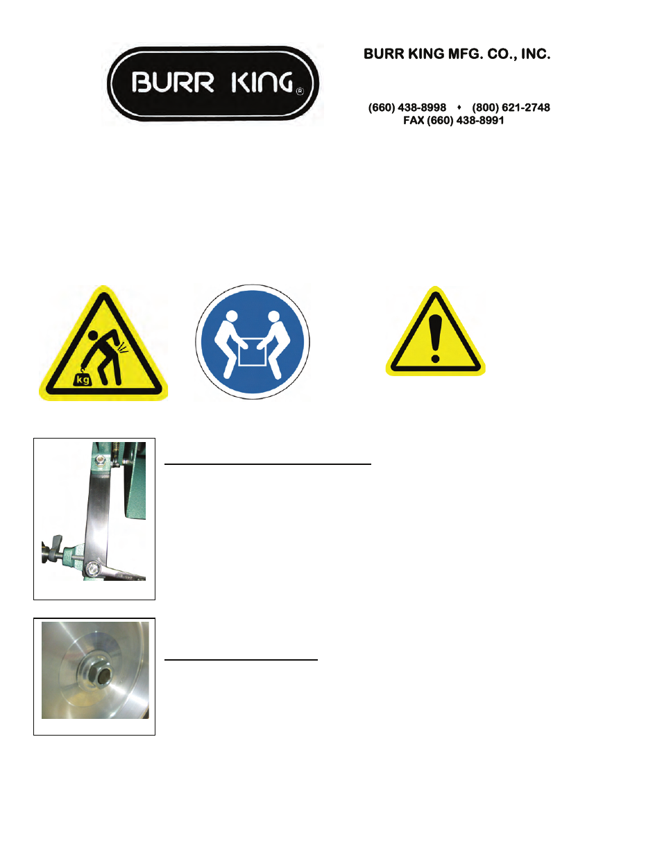 272 assembly instructions, Installing the tracking assembly, Installing contact wheel | Burr king mfg. co., inc | Burr King Model 960-272 User Manual | Page 8 / 23