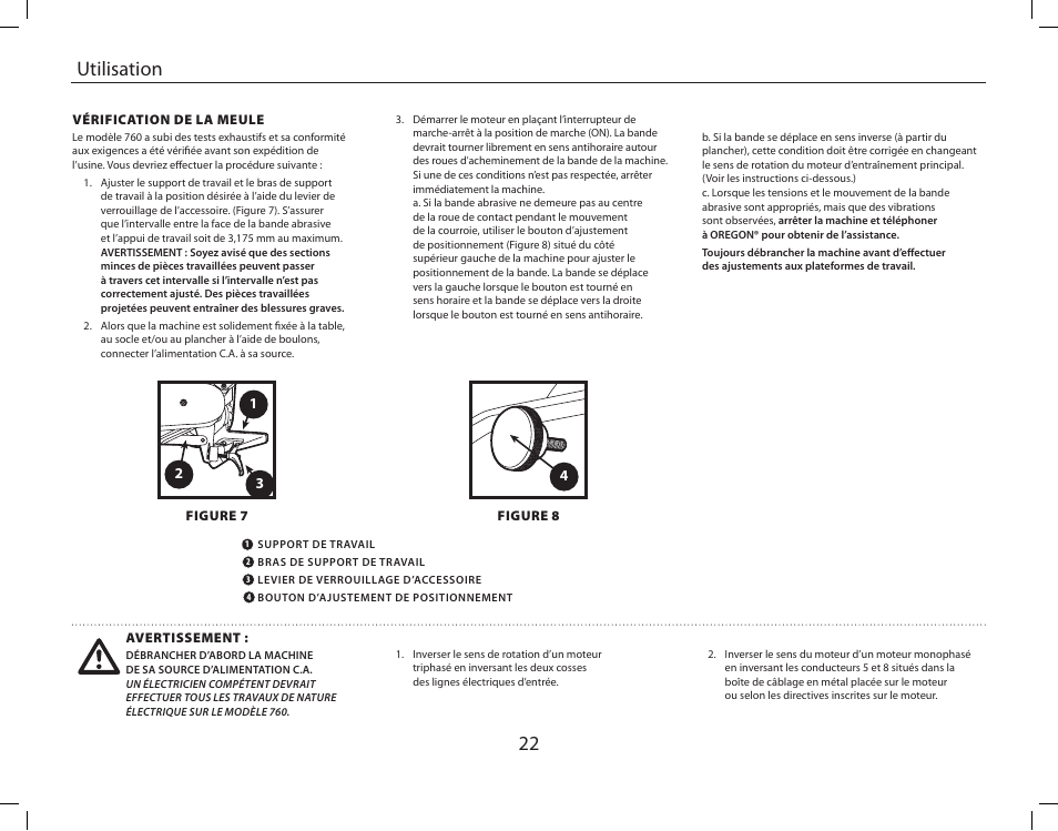 22 utilisation | Burr King Oregon Model 760 With Mower Blade User Manual | Page 22 / 44
