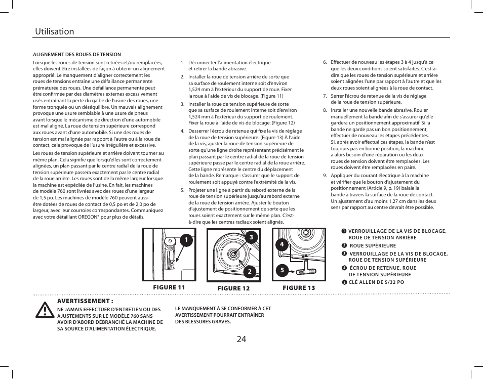 24 utilisation | Burr King Oregon Model 760 With Mower Blade User Manual | Page 24 / 44