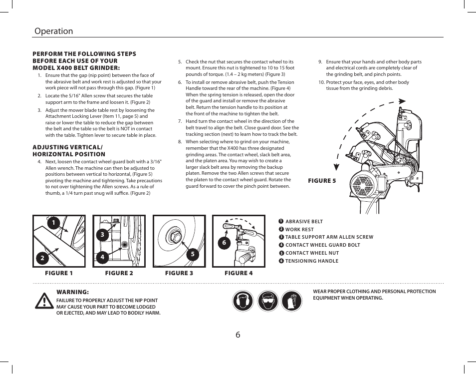 6operation | Burr King Oregon Model X400 With Mower Blade User Manual | Page 6 / 44