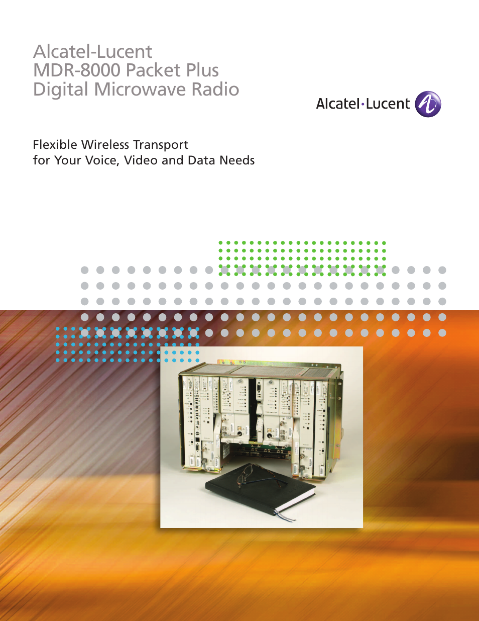 Alcatel-Lucent MDR-8000 User Manual | 16 pages