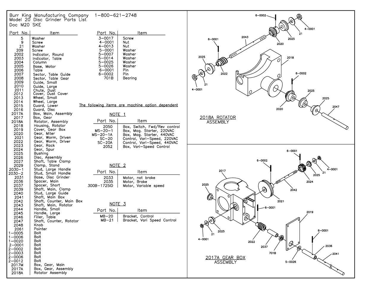 Burr King Model 20 User Manual | Page 11 / 12