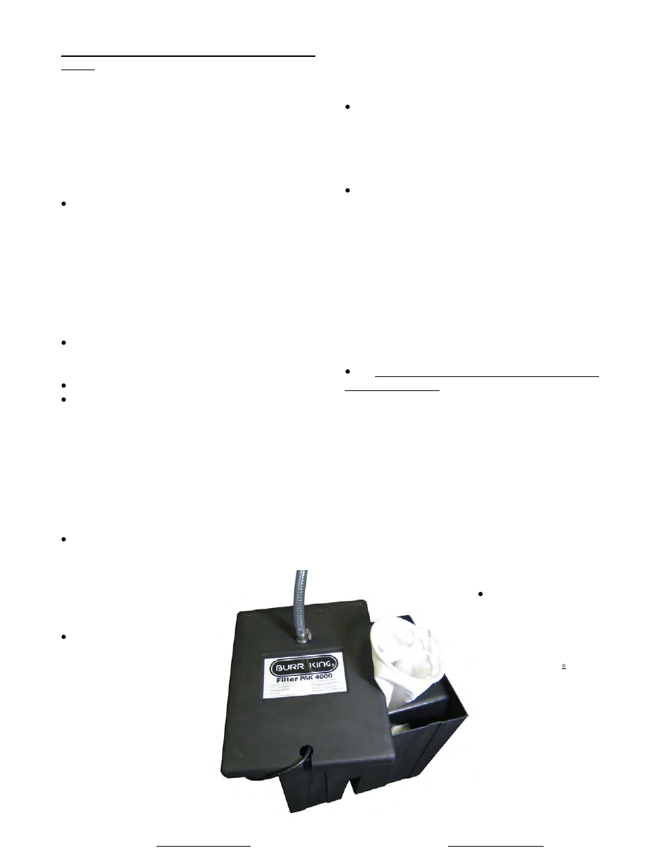 Burr King M15 CombiPak User Manual | Page 7 / 17