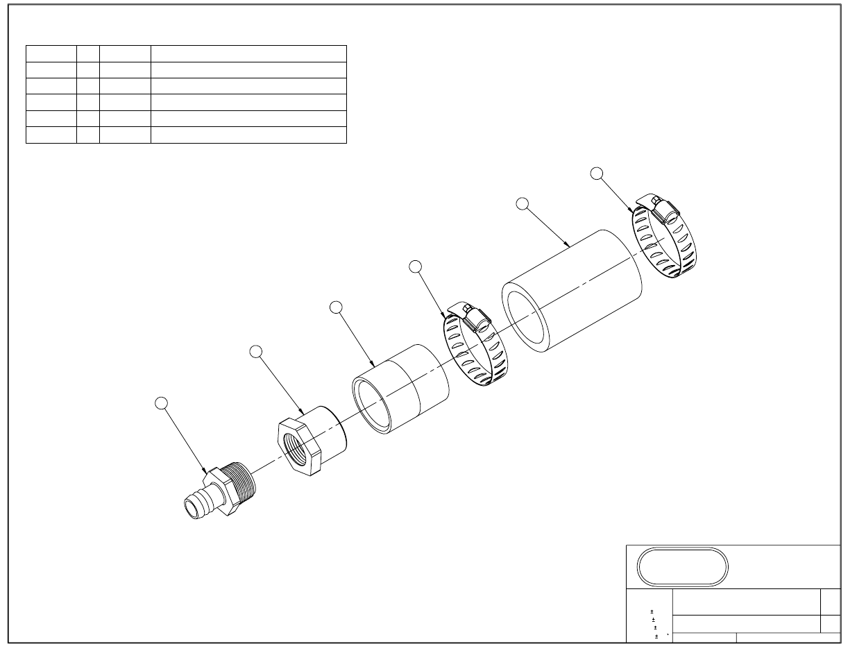 Drain hose - sheet1.pdf, Burr king, Drain hose drain hose assembly | Burr King M40 CombiPak User Manual | Page 19 / 24