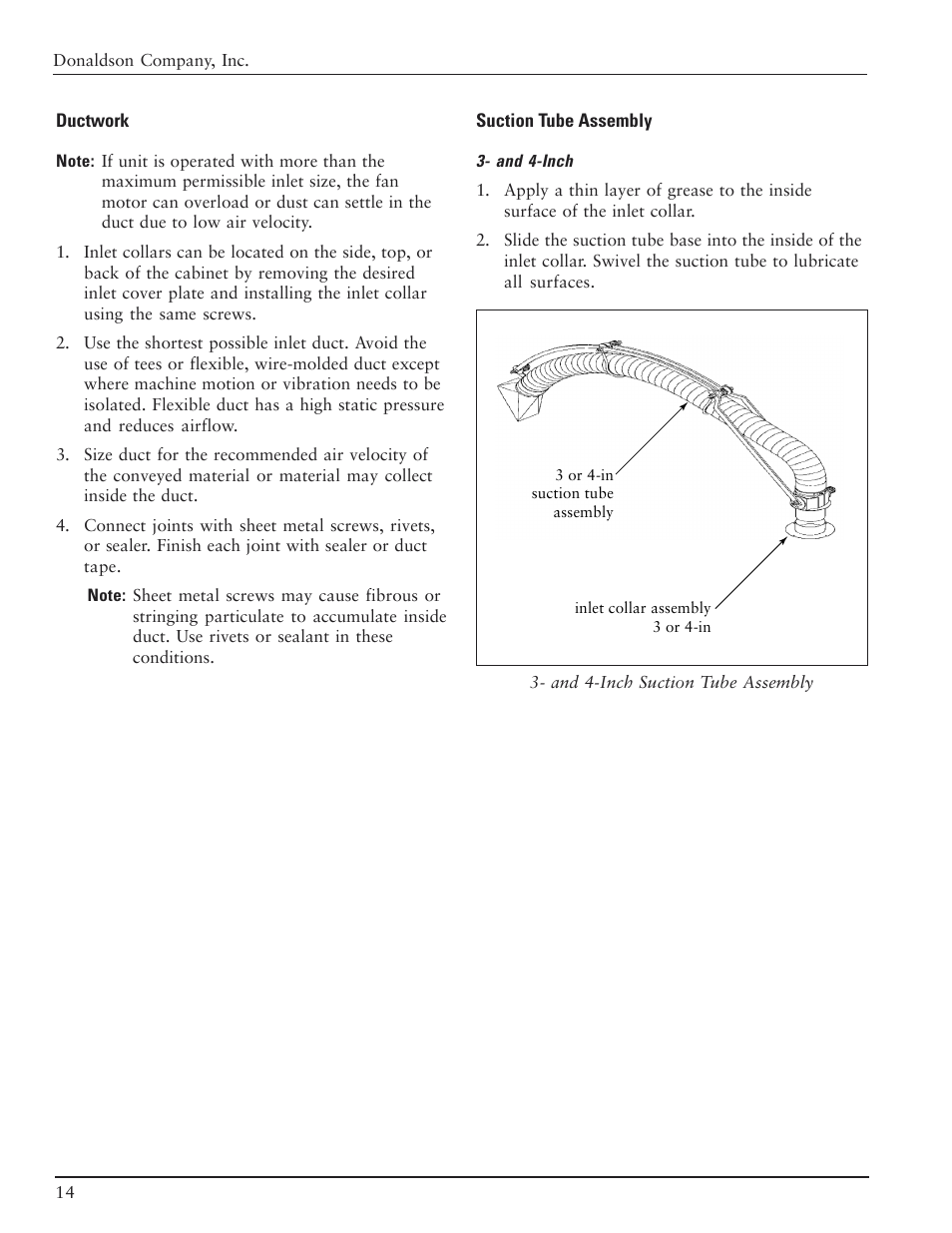 Ductwork, Ductwork suction tube assembly, Magnehelic gauge | Burr King BK75 User Manual | Page 15 / 35
