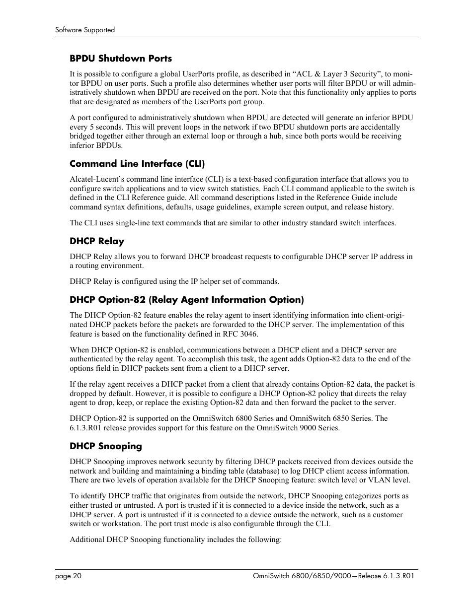 Alcatel-Lucent 6850 User Manual | Page 20 / 86