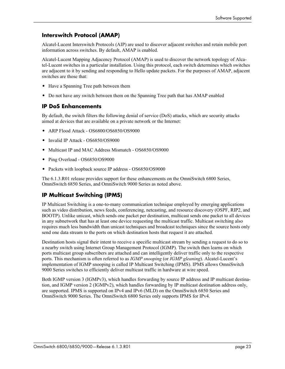 Alcatel-Lucent 6850 User Manual | Page 23 / 86