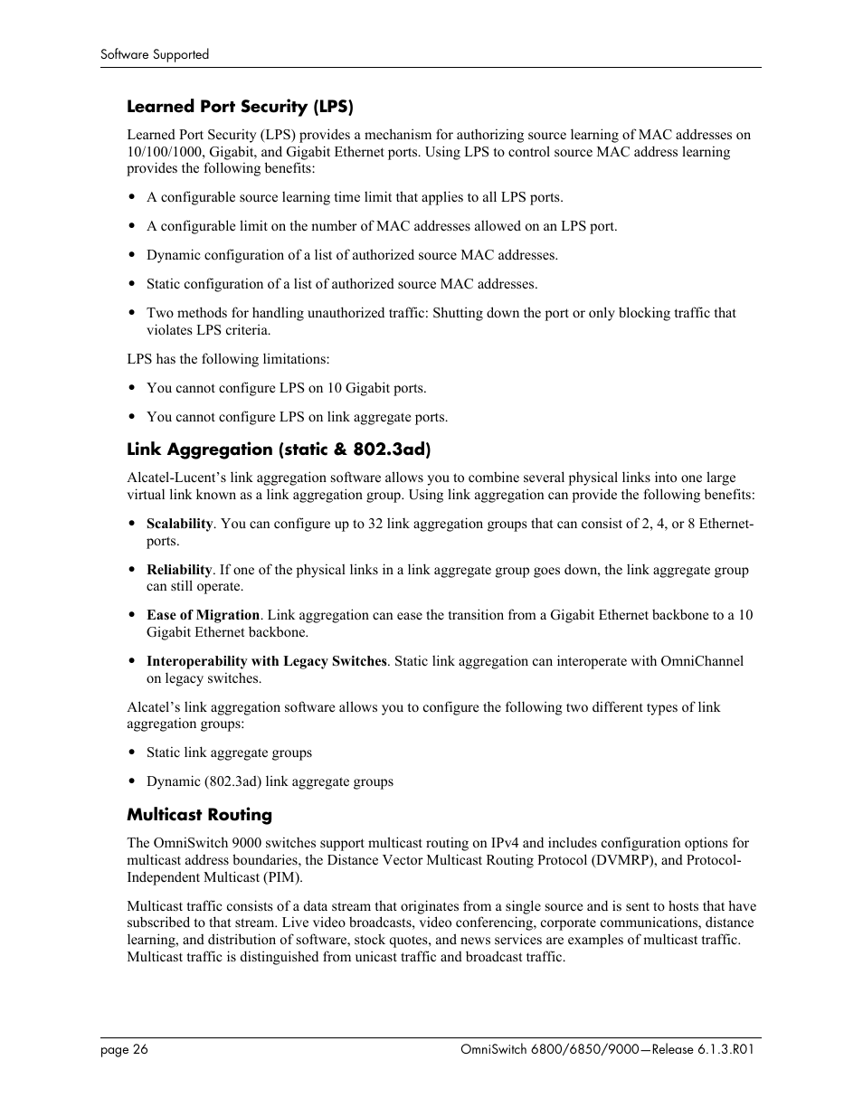 Alcatel-Lucent 6850 User Manual | Page 26 / 86