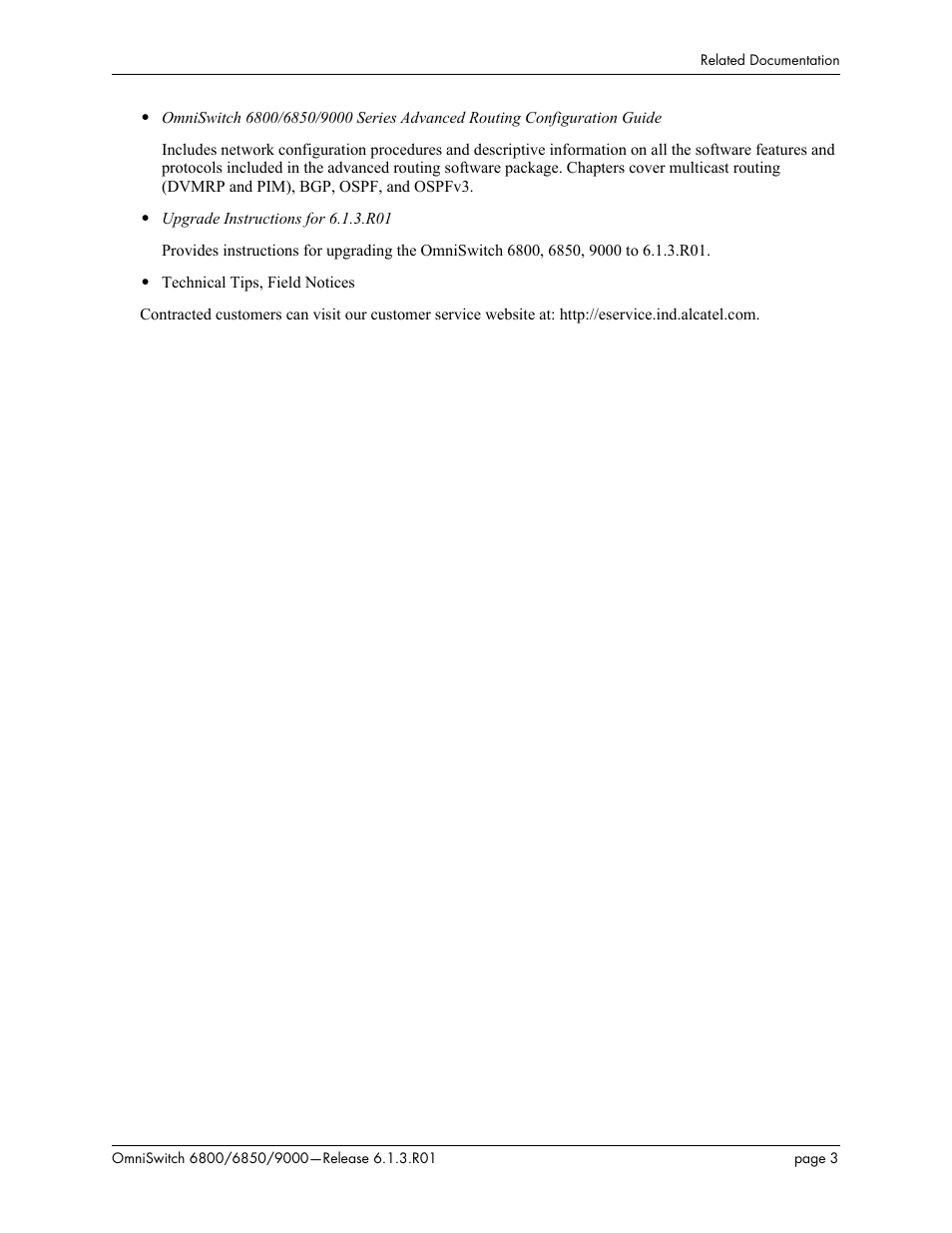 Alcatel-Lucent 6850 User Manual | Page 3 / 86