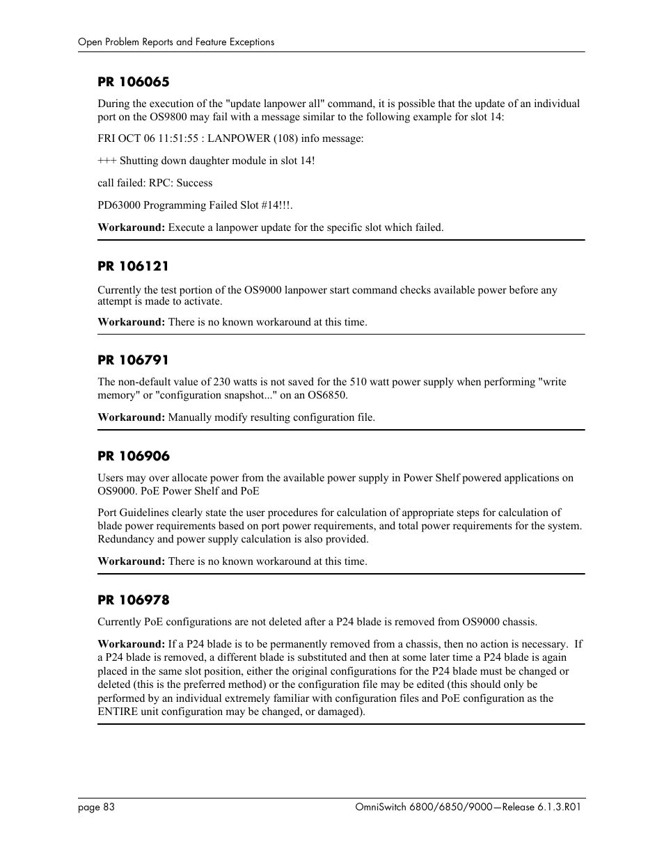 Alcatel-Lucent 6850 User Manual | Page 83 / 86